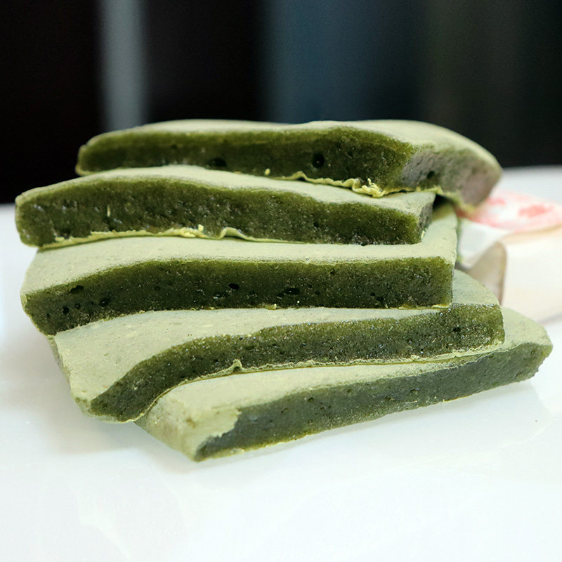 宁波特产艾草麻糍500g青麻糍即食糯米糍粑青团清明果麻薯青块