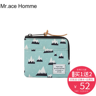 coach錢包zenmey Mr.ace Homme新款短款錢包女學生手拿包韓版零錢包迷你印花小錢包 coach錢包官網