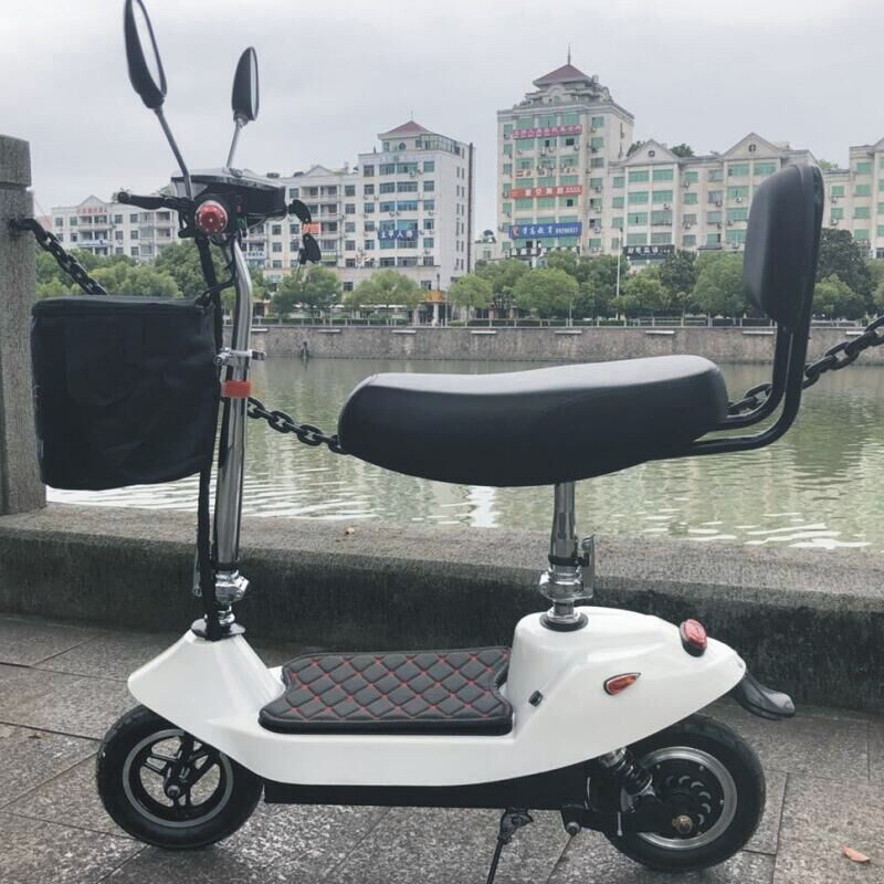 大海豚款两轮成人女士可折叠电动车 券后980元包邮