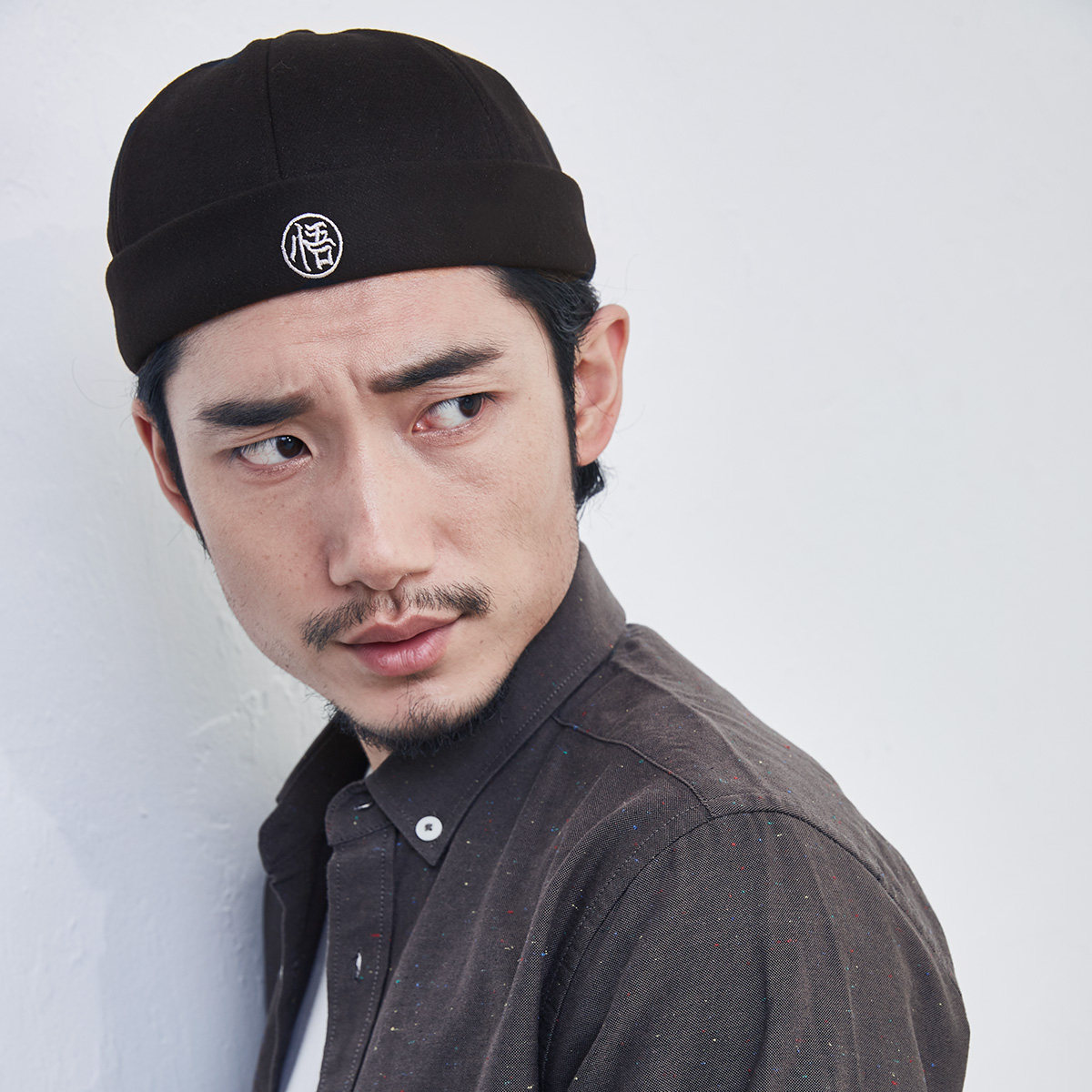 帽子男秋季韩版潮女瓜皮帽地主帽潮帽时尚百搭痞子帽复古嘻哈帽