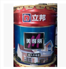 立邦漆 立邦美得丽耐久外墙乳胶漆 涂料 墙面漆 防水防晒油漆15L