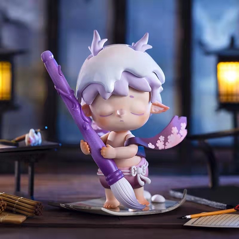 正版mimi新国风隔世信系列盲盒蒙特三代古代人物手办潮玩摆件礼物