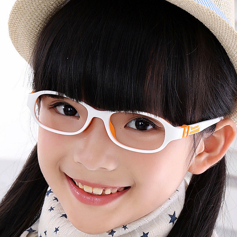 超轻软硅胶儿童眼镜架tr90眼镜框近视远视配镜男女孩
