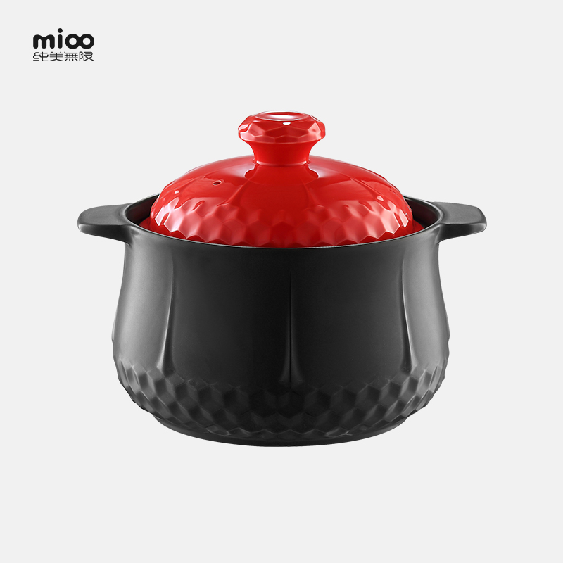 mioo砂锅炖锅煲汤家用瓦罐燃气大容量煤气灶专用陶瓷明火沙锅