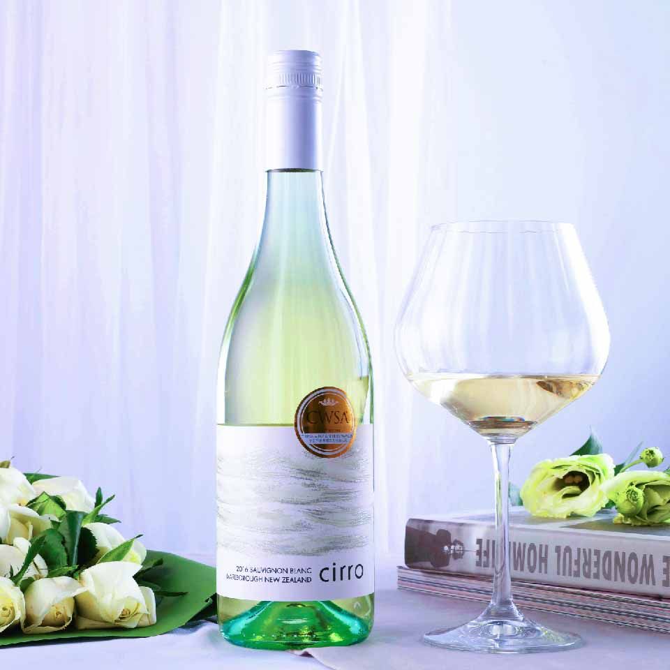新西兰马尔堡金奖 高品质水果香卷云长相思干型白葡萄酒原瓶进口