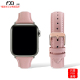 fxi表带 适用粉色苹果小蛮腰表带applewatch表带iwatchs9876543表带iwatch Ultra21表带真皮女牛皮表带