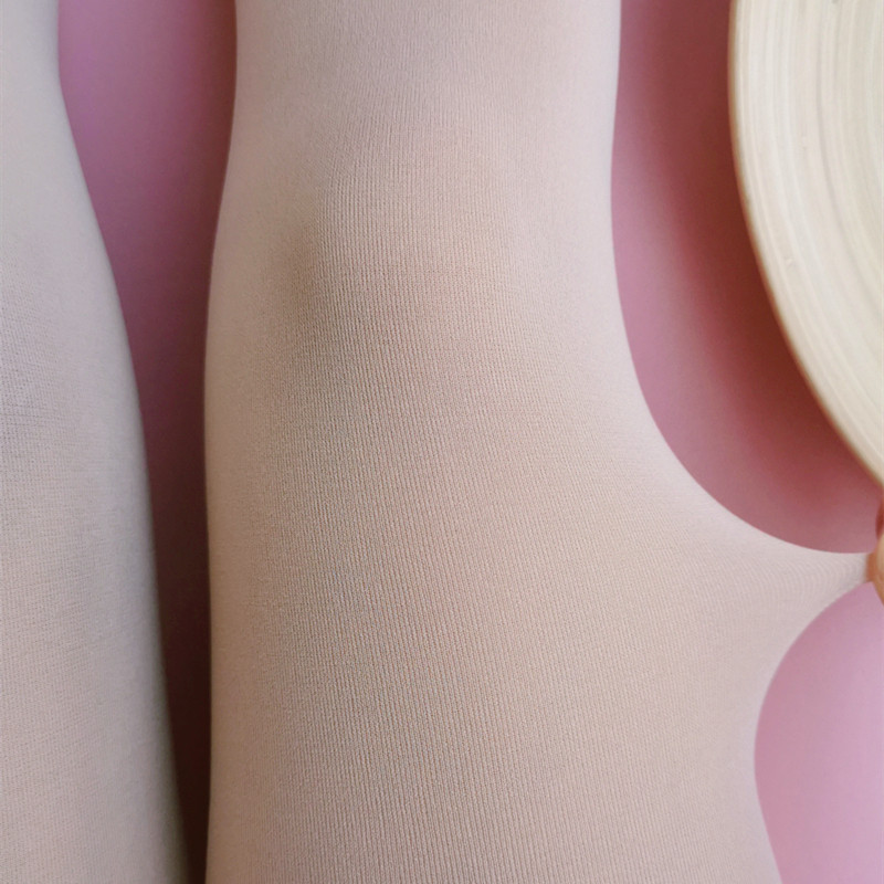 新60d连裤袜防勾丝春秋 天鹅绒肉色弹力自然长筒浅肤色秋季女丝袜