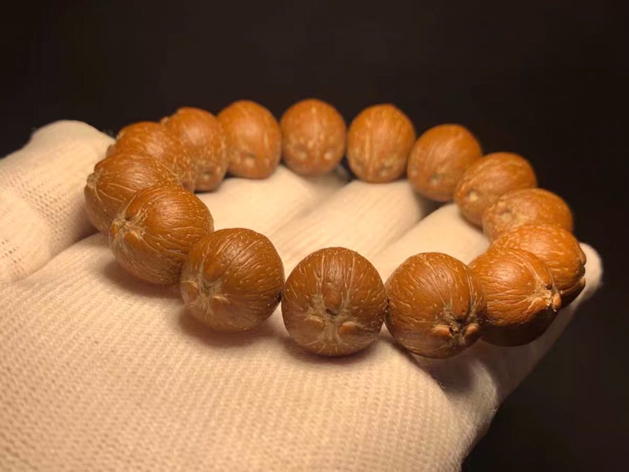紫金鼠原皮手串招财鼠佛珠原皮正圆紫金鼠圆珠招财手链 一物一图