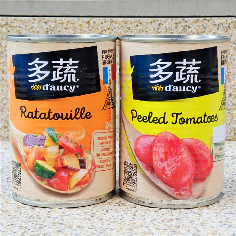 西班牙多蔬普罗旺斯烩菜风味杂烩什锦蔬菜罐头D'AUCY RATATOUILLE