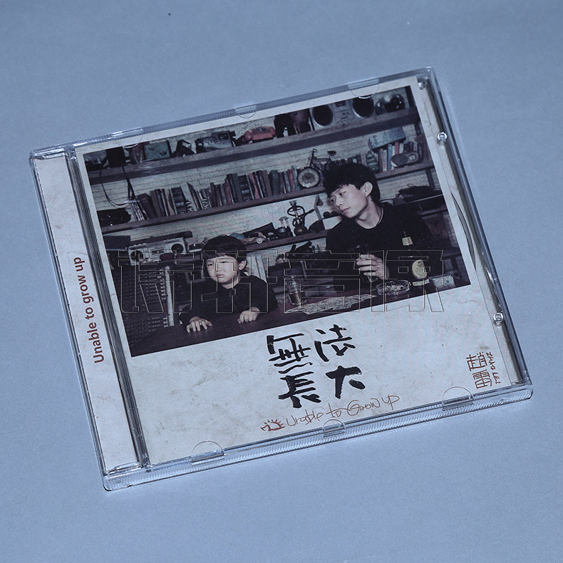 正版唱片 赵雷 第三张原创专辑 无法长大 成都 cd 歌词本