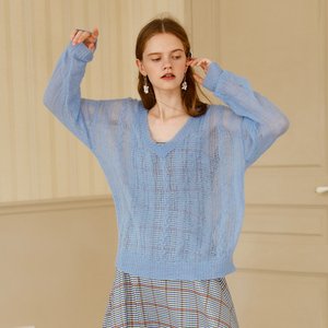 马海毛罩衫图片