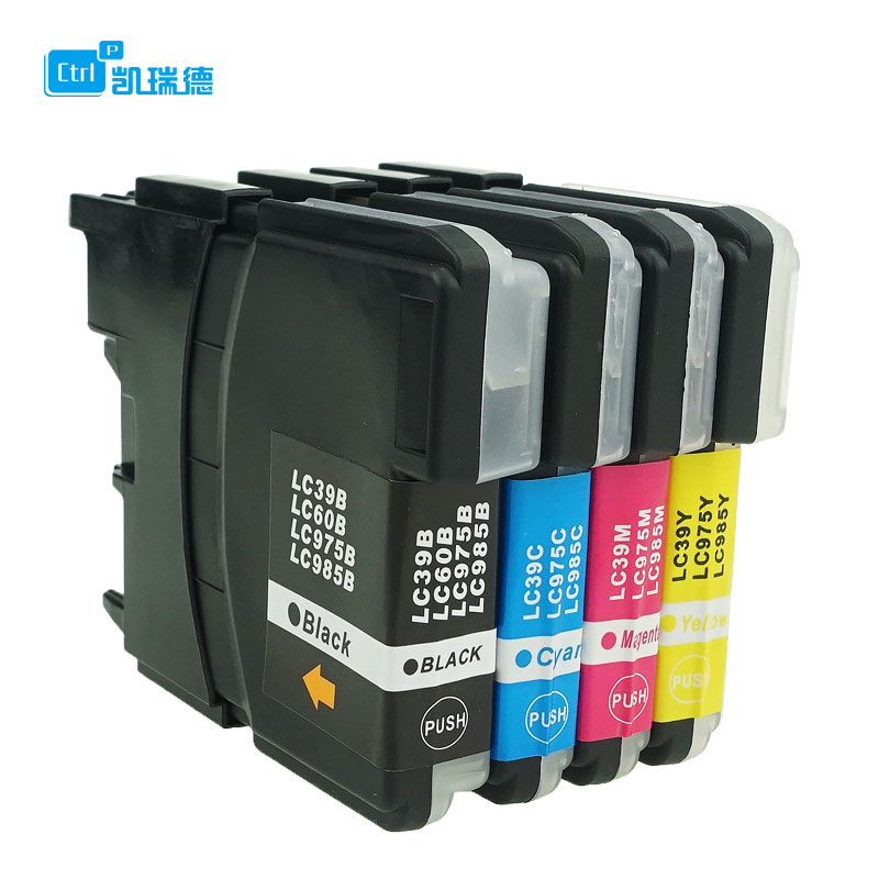 Ctrlp 适用兄弟MFC-J220墨盒MFC-J410打印机墨盒MFC-J265W墨盒兼容兄弟J415W打印机一体机墨盒LC985BK墨水盒