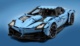 乐高科技 MOC零件包 Il Toro Azzurro 超级跑车 静态模型 可改色
