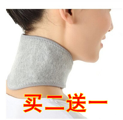 自发热护颈带热疚磁疗保暖护脖套女男颈围脖子电加热颈托颈椎热敷