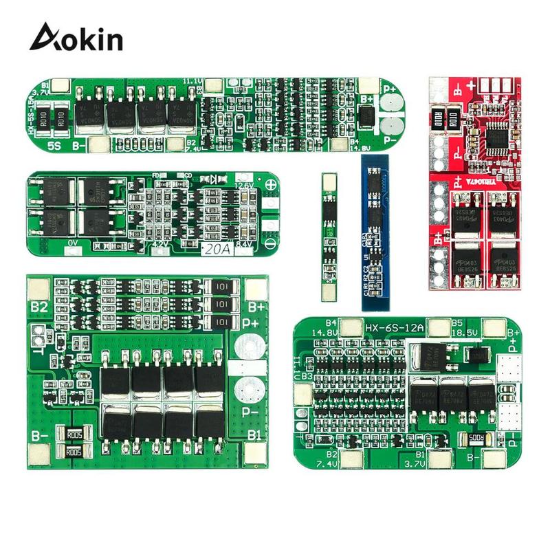 1S 2S 3S 4S 3A 20A 30A Pcb Bms Protection Board  18650 Li-io