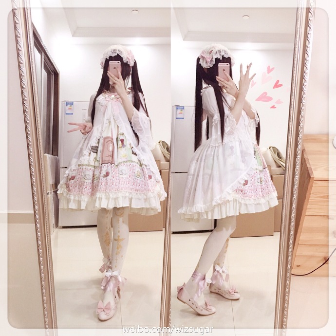 「空衣櫃~Empty wardrobe」~Lolita原創*蝶戀花·平底*【現貨】在類目 女鞋, 低幫鞋中 - 來自Buy2taobao.com提供專業的淘寶代購服務