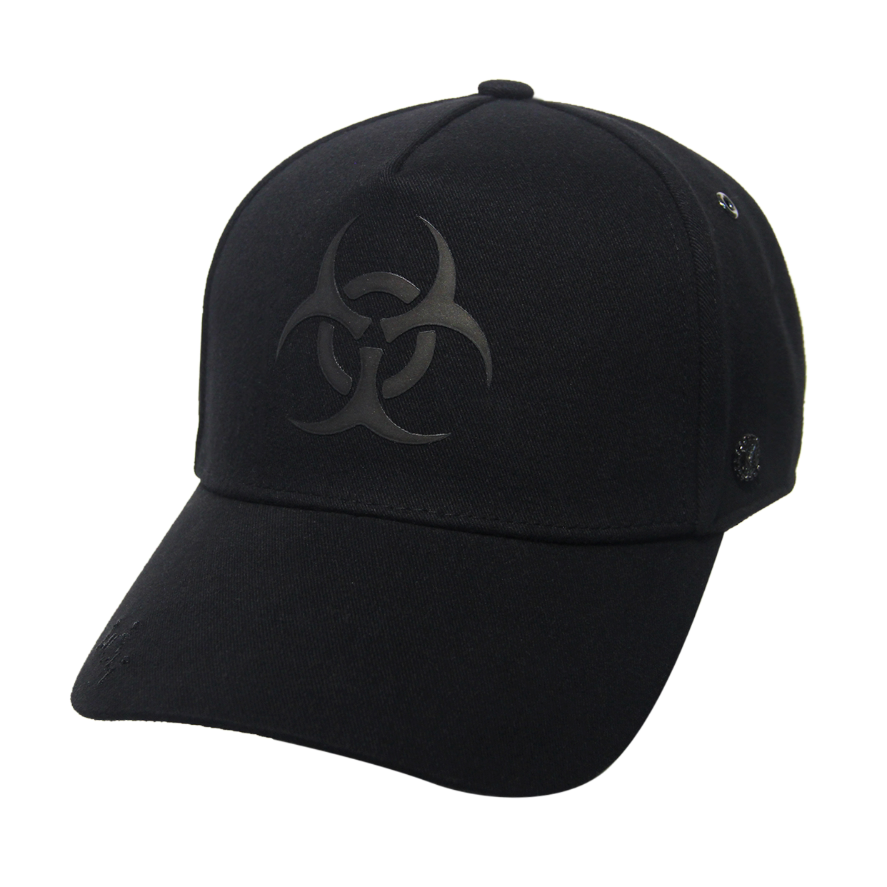 生化标鸭舌帽ins潮牌男女薄款防晒遮太阳帽定制logo印字m棒球帽子