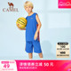 骆驼儿童篮球服男套装大童透气速干运动背心青少年训练服小孩球衣