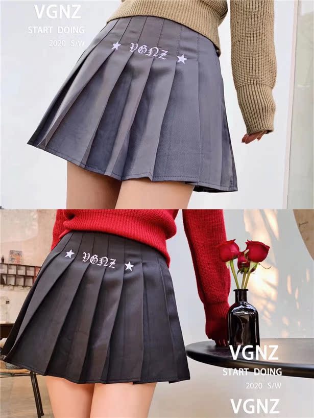 卡车一号全球买手 VEGA VESTURE 设计师2020秋冬 刺绣百褶裤裙|msdalam kategori Butik wanita / wanita, skirt - dari Buy2taobao.com untuk memberikan perkhidmatan ejen Taobao profesional membeli
