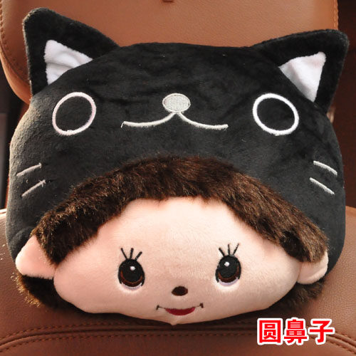 布迪汽车头枕护颈枕可爱卡通车用座椅靠枕枕头车枕车内用品创意