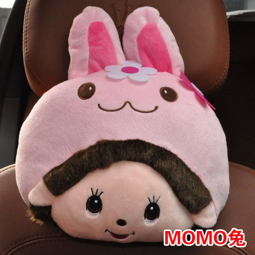 布迪汽车头枕护颈枕可爱卡通车用座椅靠枕枕头车枕车内用品创意