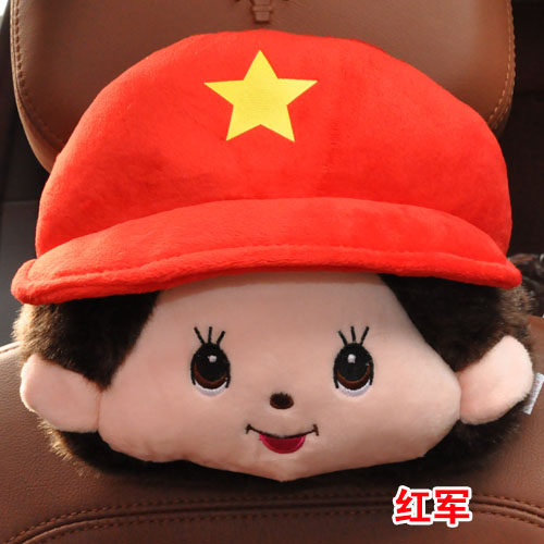 布迪汽车头枕护颈枕可爱卡通车用座椅靠枕枕头车枕车内用品创意