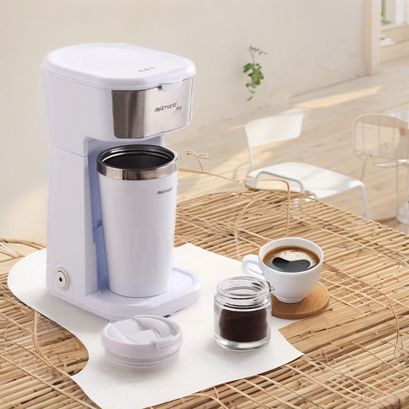美式半自动便携式咖啡机小型家用办公