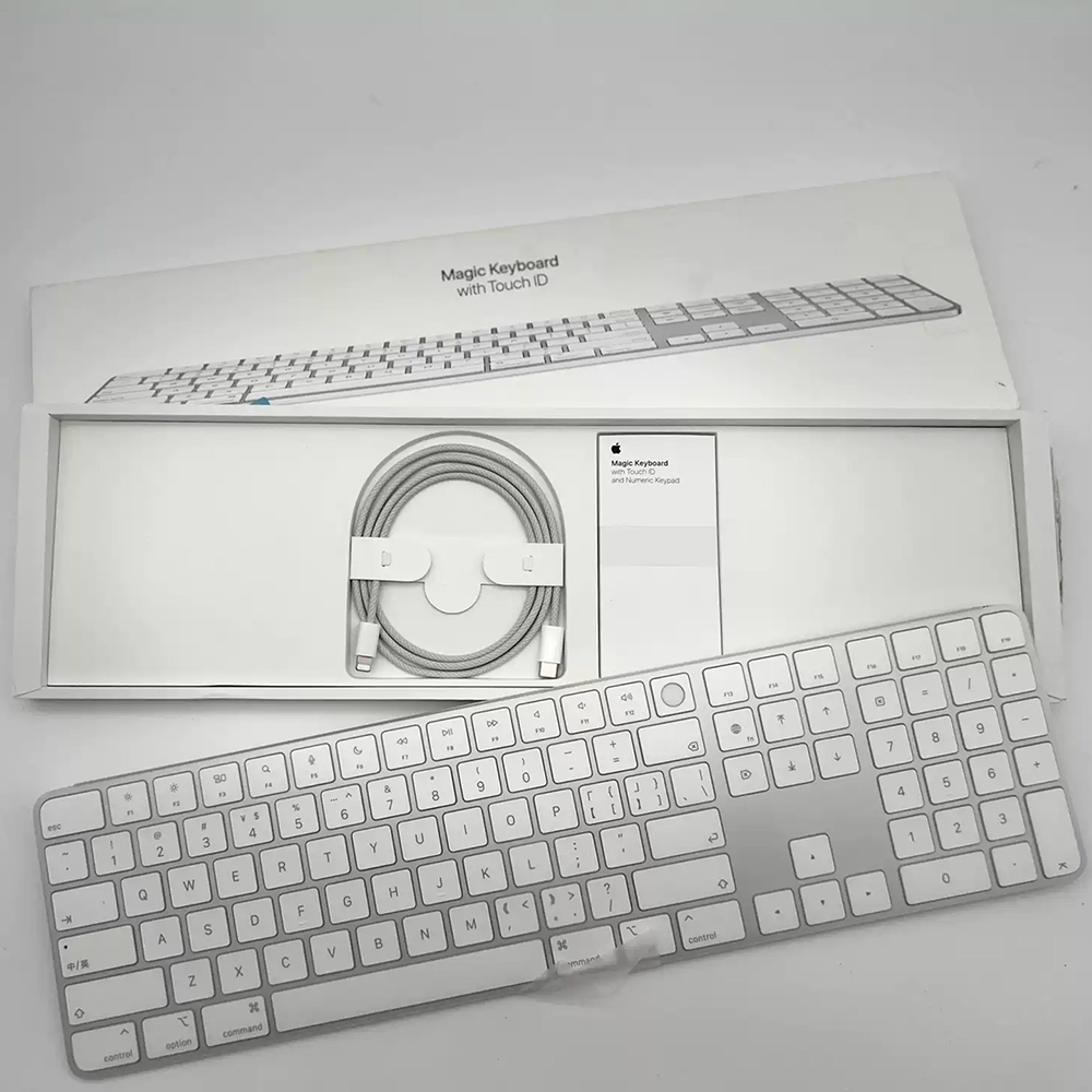 苹果触控ID妙控键盘无线三代MagicKeyboard3iMac带数字原装国行