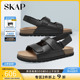 SKAP圣伽步夏季新款商场同款轻质舒适沙滩勃肯男凉鞋A5B02BL3