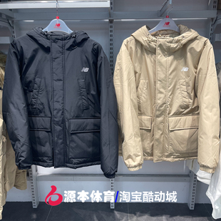 New Balance NB 2023冬款男女款运动保暖连帽羽绒服外套AMJ33321