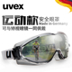 UVEX防风护目镜男骑行风镜骑车摩托车透明封闭透明近视防护眼罩男