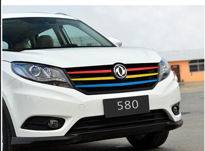 东风风光580改装330改色贴膜370汽车装饰贴纸360中网三色拉花车贴