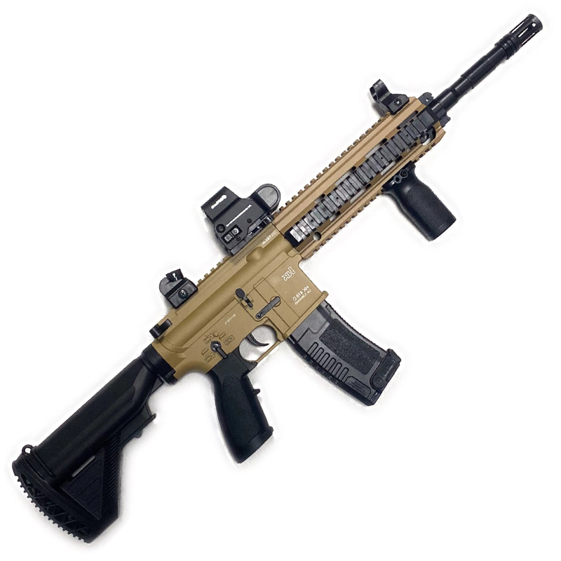 00折后价￥88激趣ldt撸弹堂hk416d原厂全金属hk416a5机械式前后机瞄