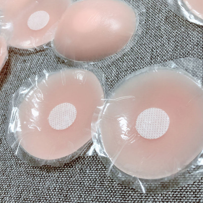 不退不换隐形乳晕胸贴大胸小胸专用乳头贴防凸点硅胶乳贴一对