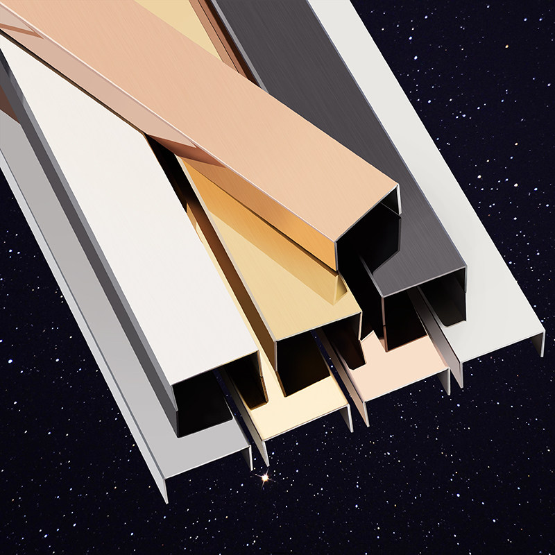 黑钛金不锈钢装饰条金属t型收边条 0元优惠券               现价