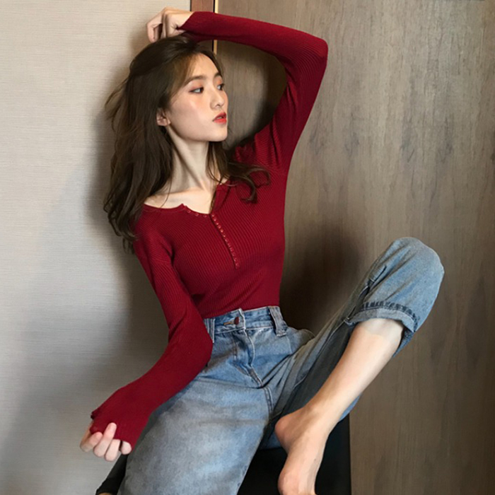 打底衫毛衣女内搭秋冬季低领