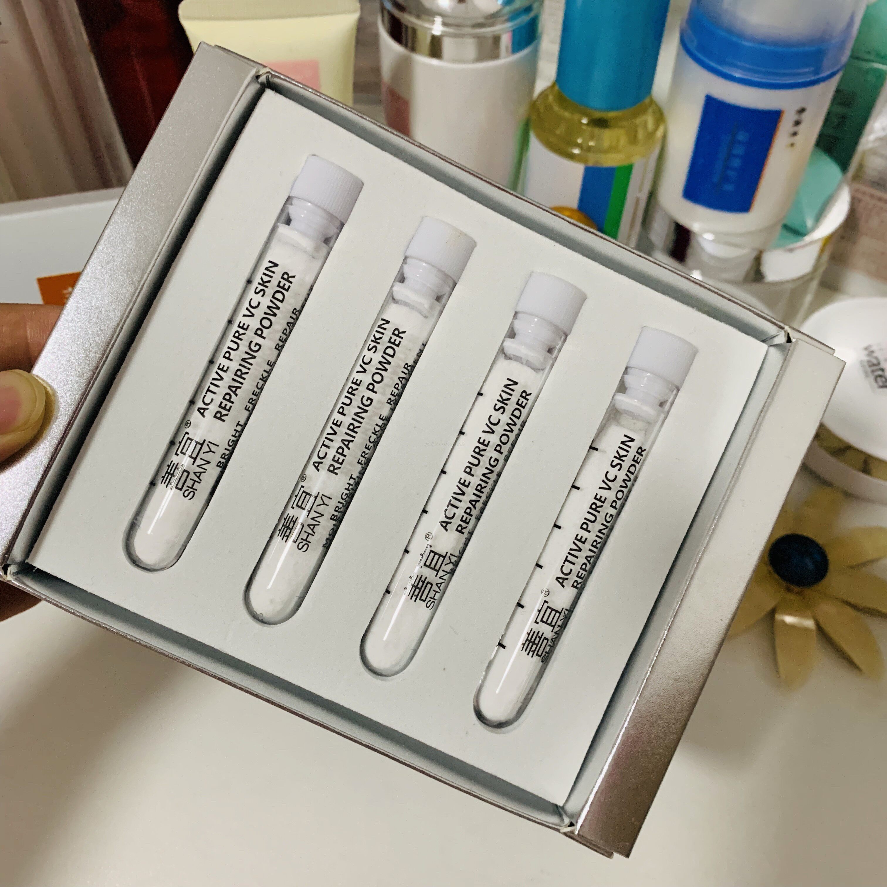 店主自用 活性精纯维c粉修护粉vc粉 便携褪黑淡b提亮淡化痘印