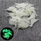 不带钩路亚夜光假饵小草虾 3cm仿生虾微物软饵鲈鳜鱼翘嘴白条马口