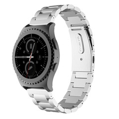 20mm Galaxy gear s2 classic R732纯钢金属手表带/腕带R732表带