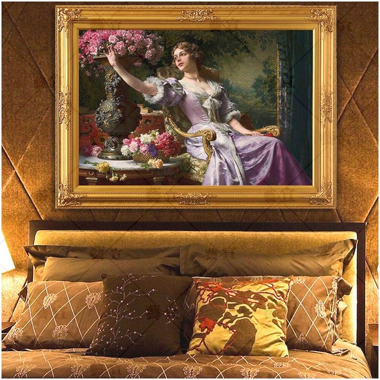 欧式餐厅装饰画简欧挂画壁画静物油画饭厅厨房墙画水果葡萄酒瓶