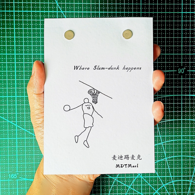 麦克手翻书的优惠券大全—火柴人篮球翻页动画麦迪踢麦克创意手翻书