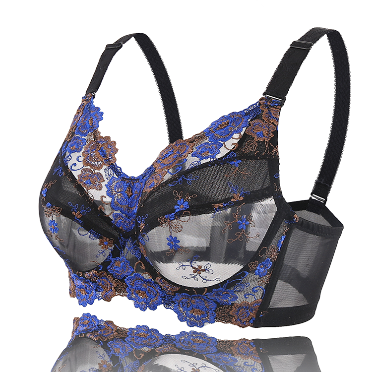 女士内衣胸罩大号的超薄的