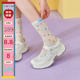 玛速主义202新款魔术贴运动玛丽珍鞋女夏厚底老爹鞋时尚休闲凉鞋