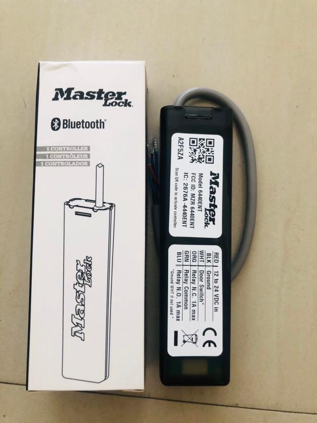 美国玛斯特Master Lock 6440ent 蓝牙门锁物业仓库智能蓝牙控制器