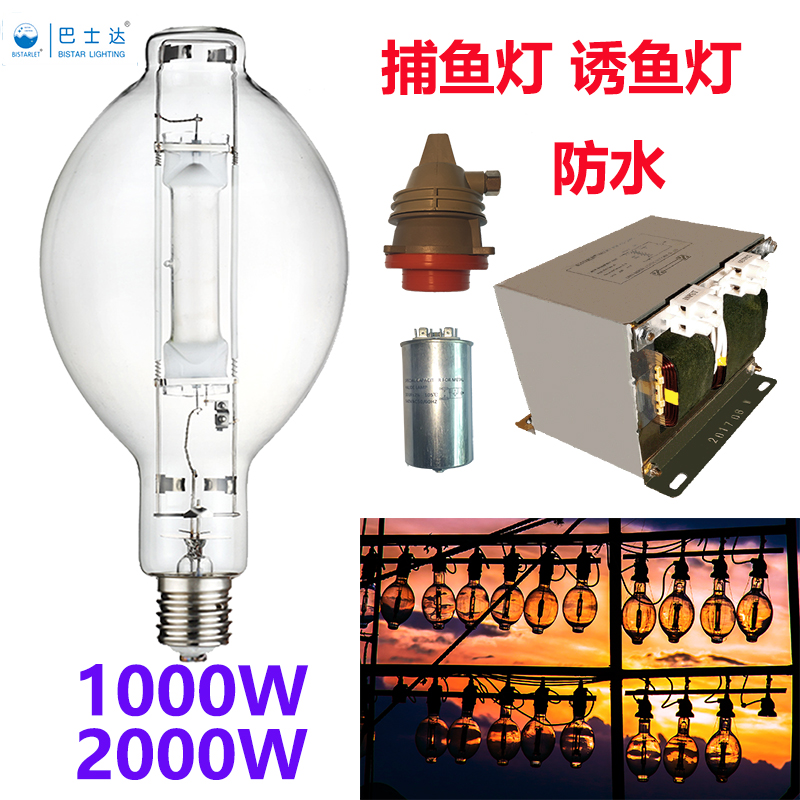 捕鱼灯1000W2000W金卤灯诱鱼灯集鱼灯水下灯空中灯泡|ruв категории открытый/альпинизм/в поход/Поездки товаров, наружного освещения, промысел лампа - от Buy2taobao.com для оказания профессиональной услуги покупки агента Taobao