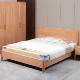 尚木 榉木实木床1.8双人1米5现代简约北欧原木色储物液压高箱婚床