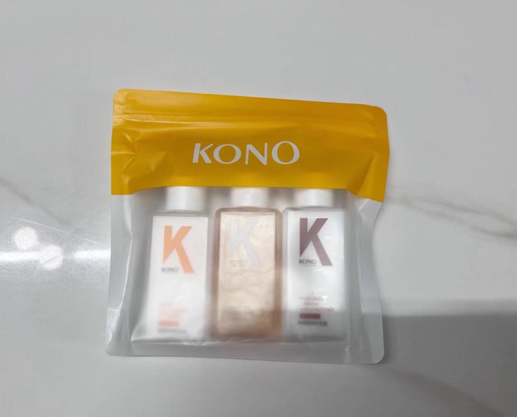 KONO可慕旅行套装控油洗发水护发素香氛沐浴露正品洗护便携化妆袋