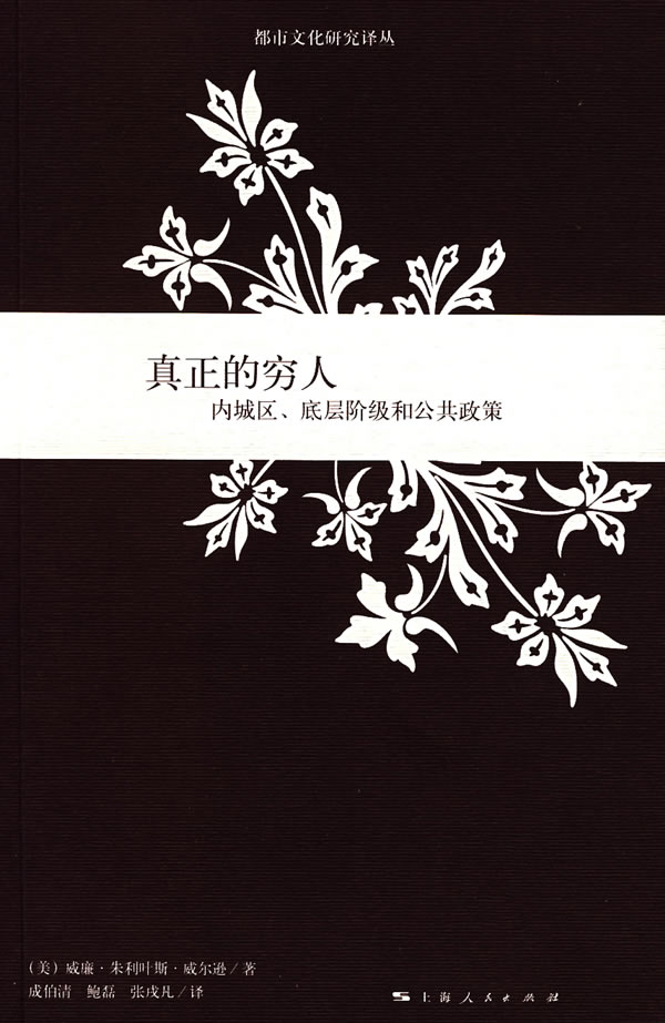 正版真正的穷人内城区底层阶级和公共政策美威廉朱利叶斯威尔逊著成伯清鲍磊张戌凡译