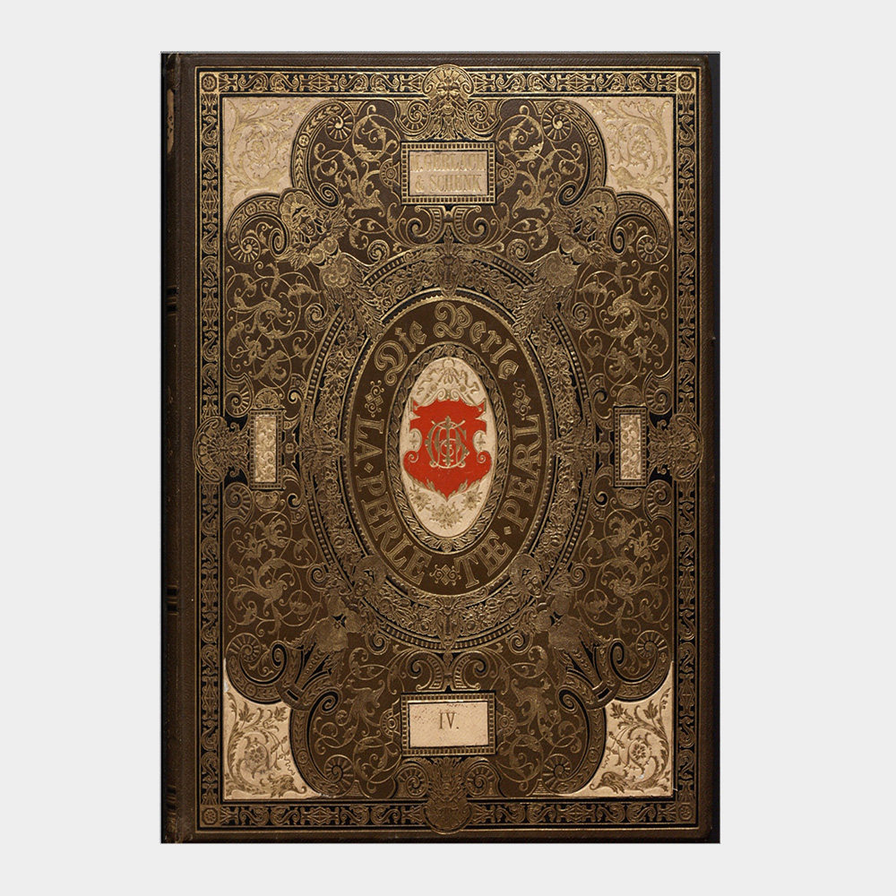 特价古书素材_设计素材插画包19世纪德国博物馆珠宝古书第四册谢安妮