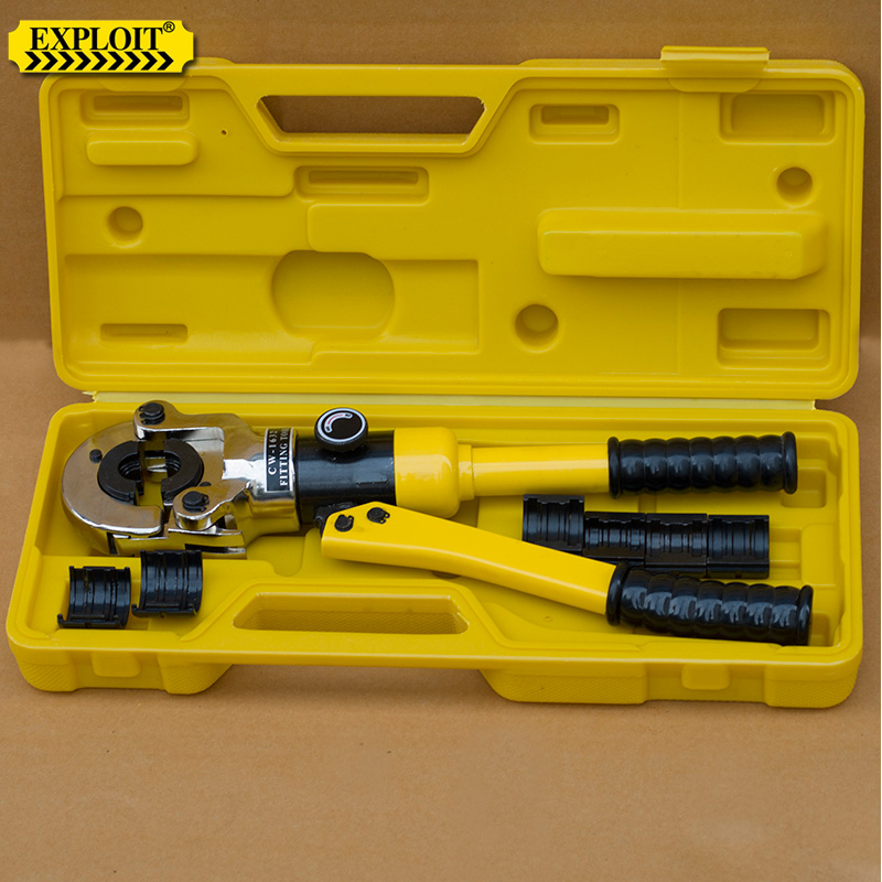 开拓不锈钢强力液压压管钳铝塑管卡管钳压接钳expgc25